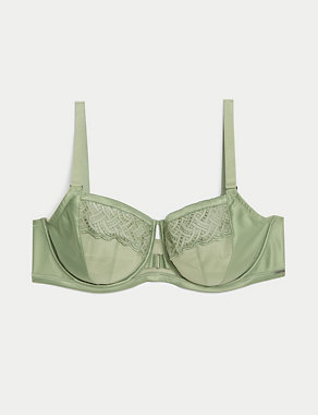 Belize Embroidery Wired Minimiser Bra (C-G) Image 2 of 7