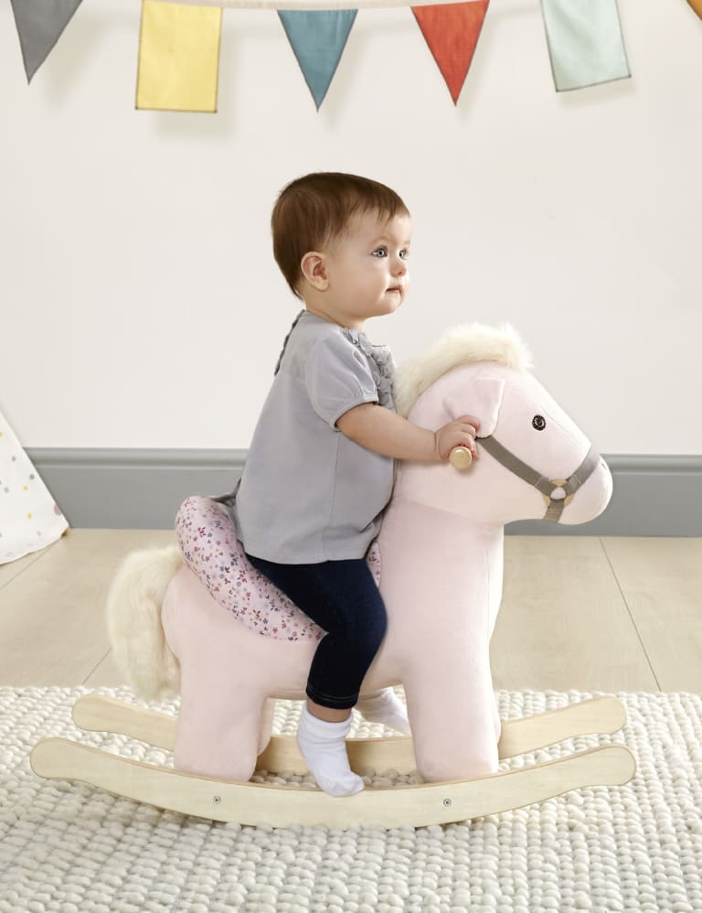 Rocking unicorn with seat deals