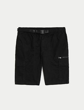 Belted Cargo Shorts with Stormwear™ Image 2 of 6