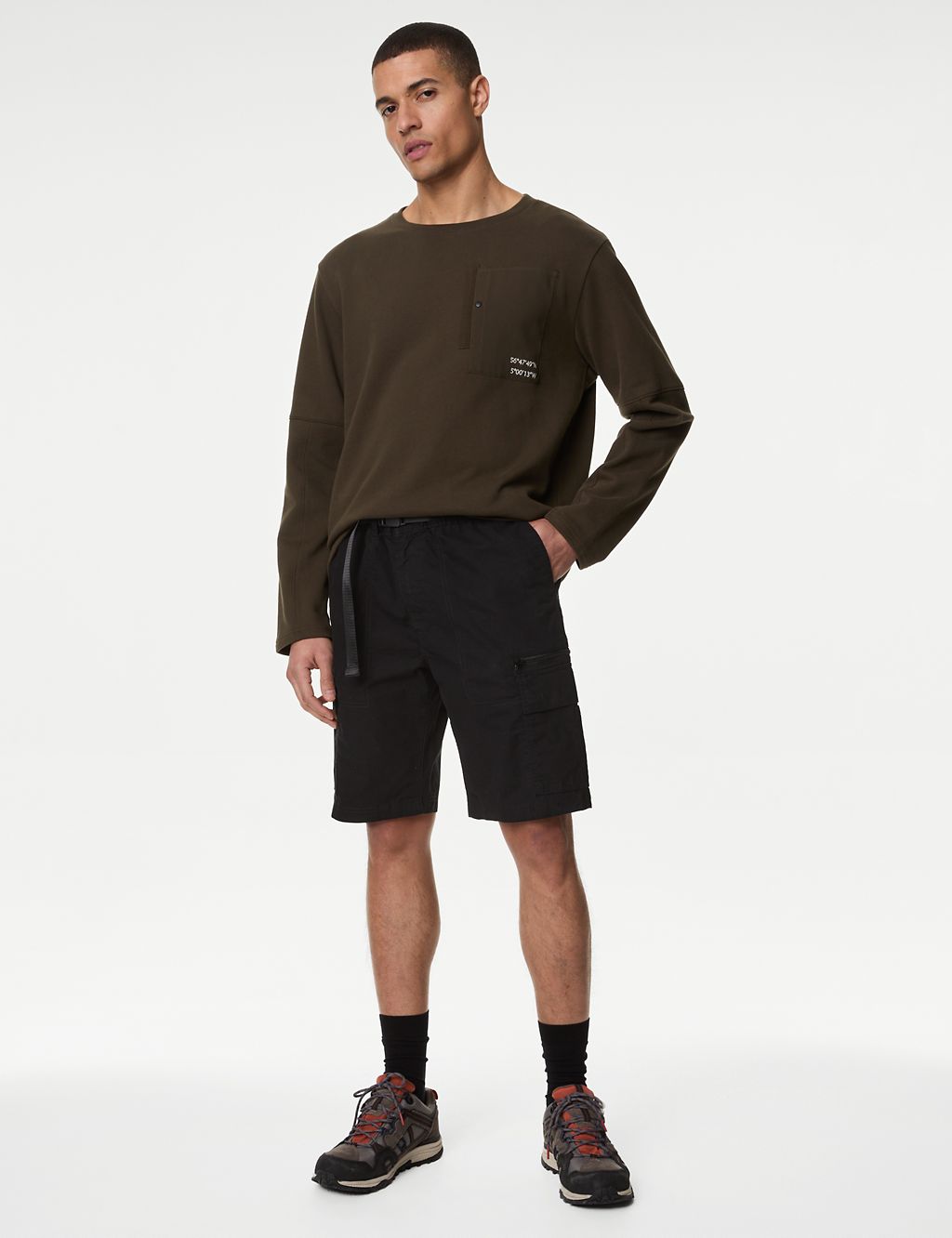 Belted Cargo Shorts with Stormwear™ 5 of 6
