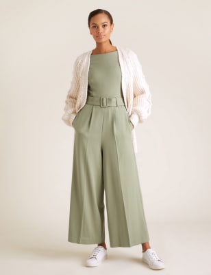 M&s 2024 green jumpsuit