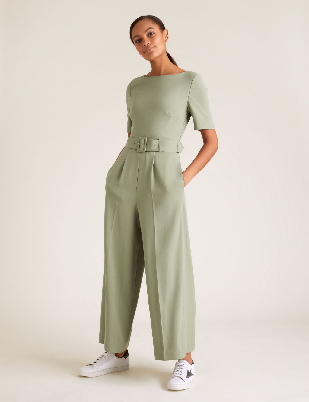 Belted Jumpsuit | M&S Collection | M&S