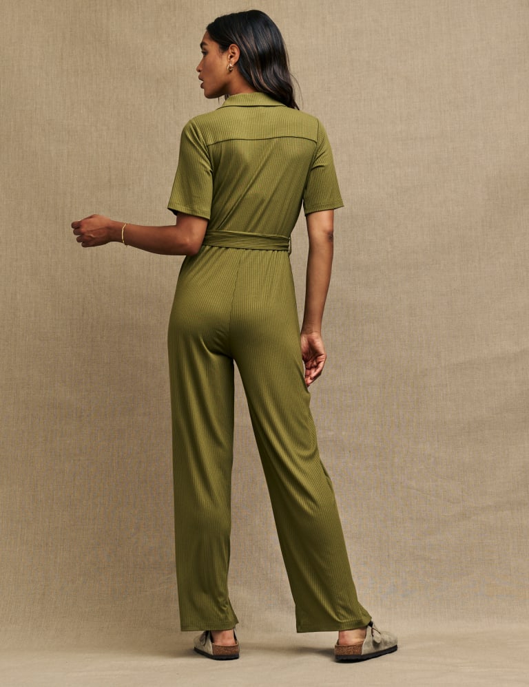 M s khaki deals jumpsuit