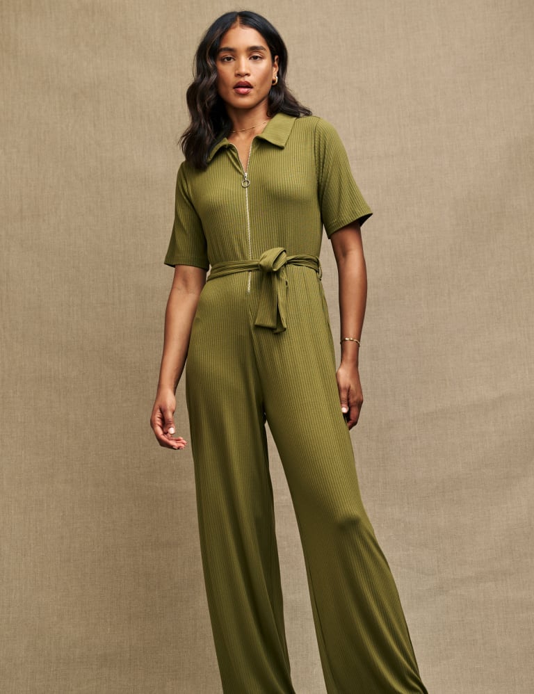M&s khaki jumpsuit store