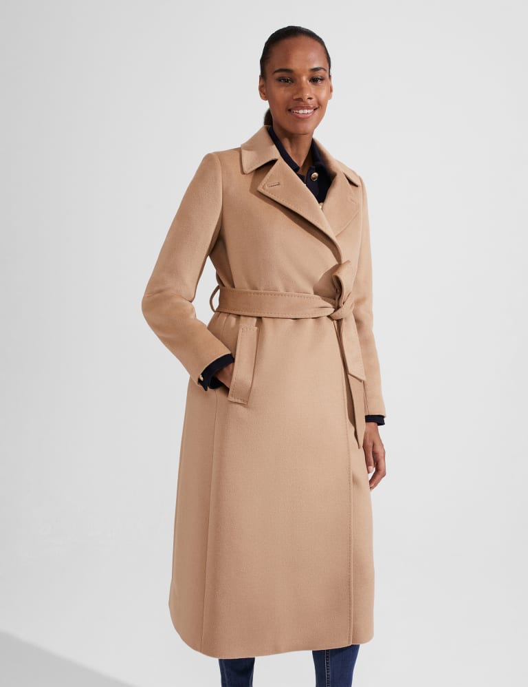 Belted Longline Wrap Coat