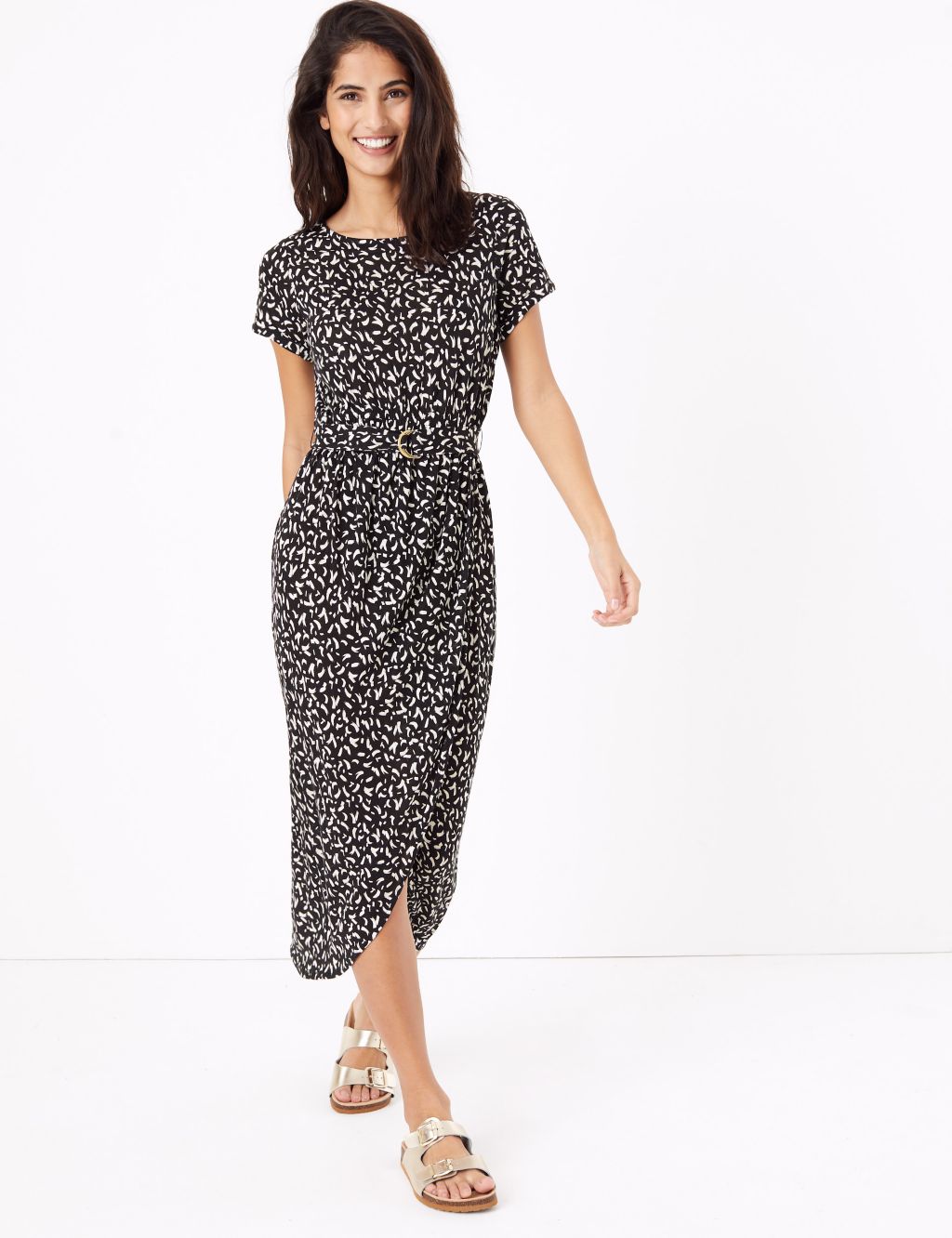Belted Maxi Beach Dress | M&S Collection | M&S