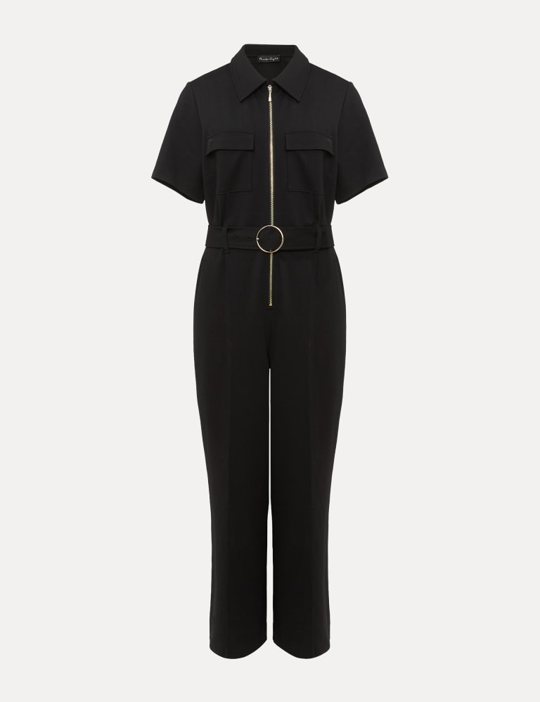 Short sleeve cropped jumpsuit outlet