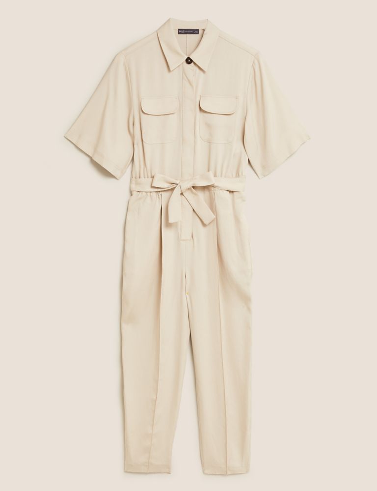 Belted Utility Jumpsuit | M&S Collection | M&S