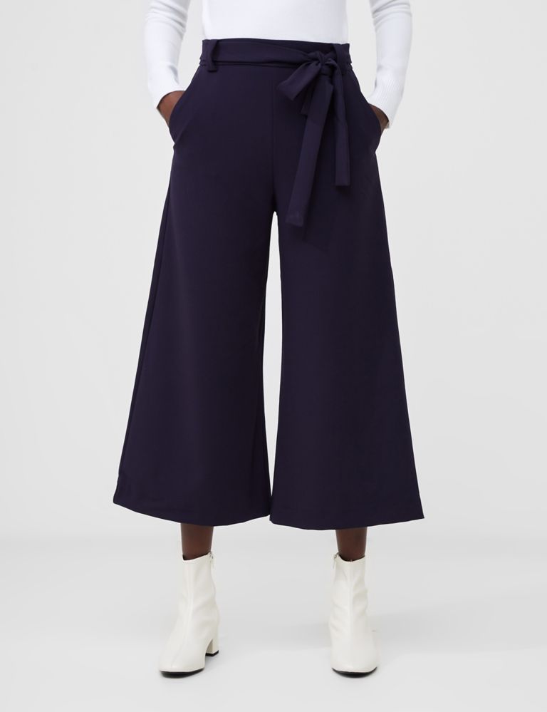 Belted Wide Leg Culottes 3 of 4