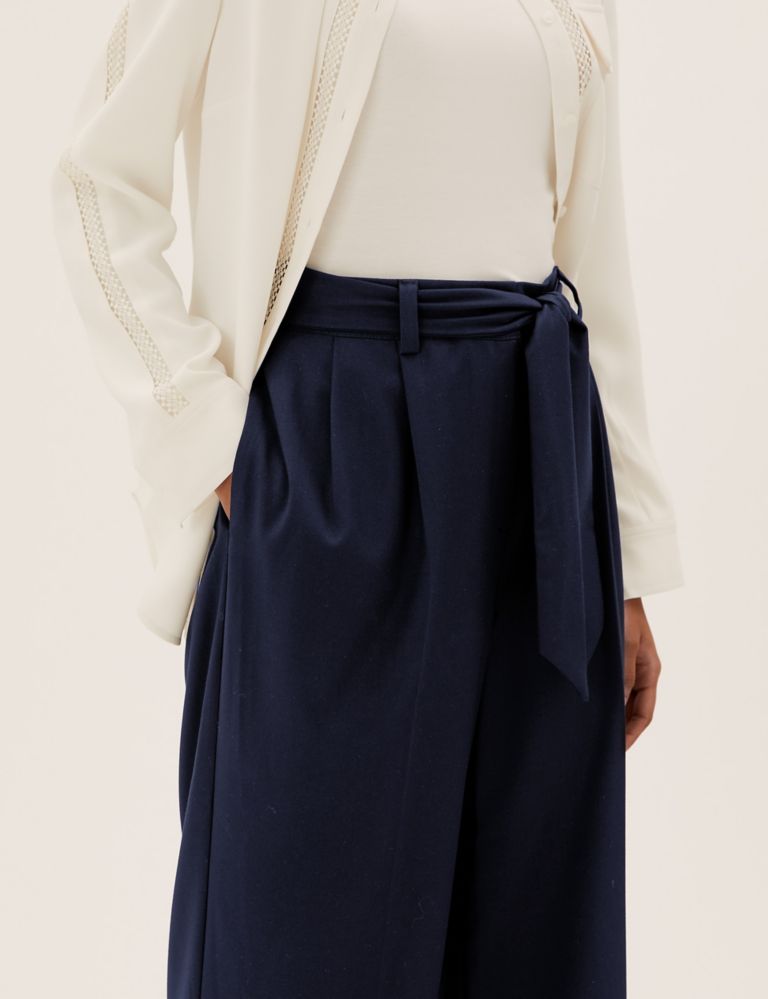 Belted Wide Leg Trousers 3 of 6