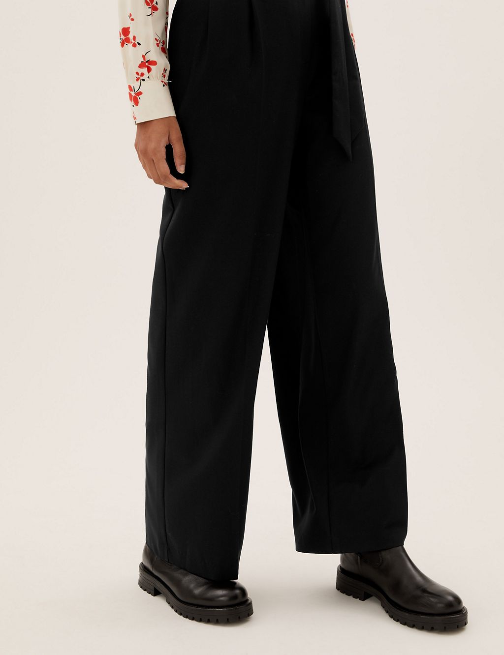 Belted Wide Leg Trousers 5 of 5