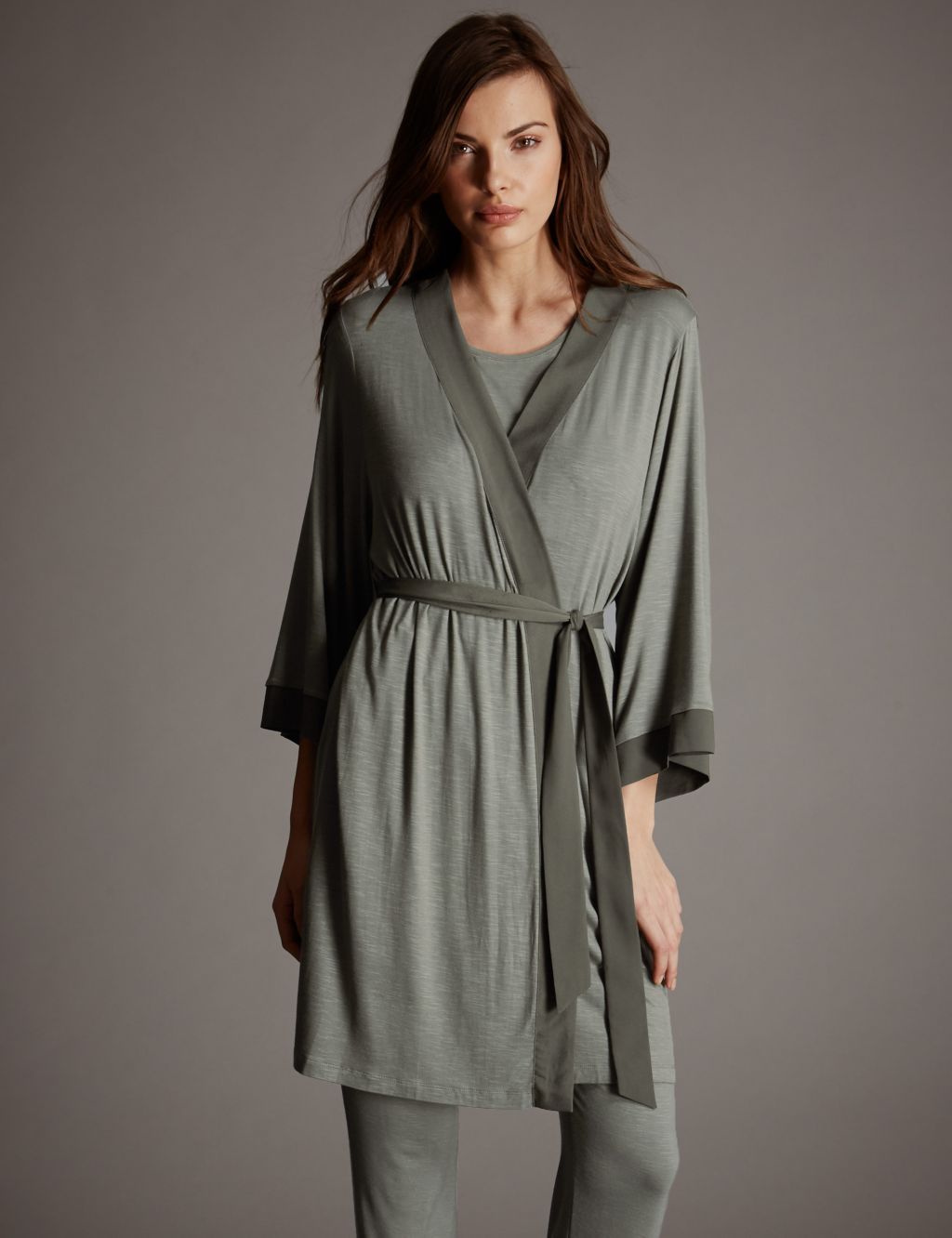 Belted Wrap Dressing Gown 3 of 4