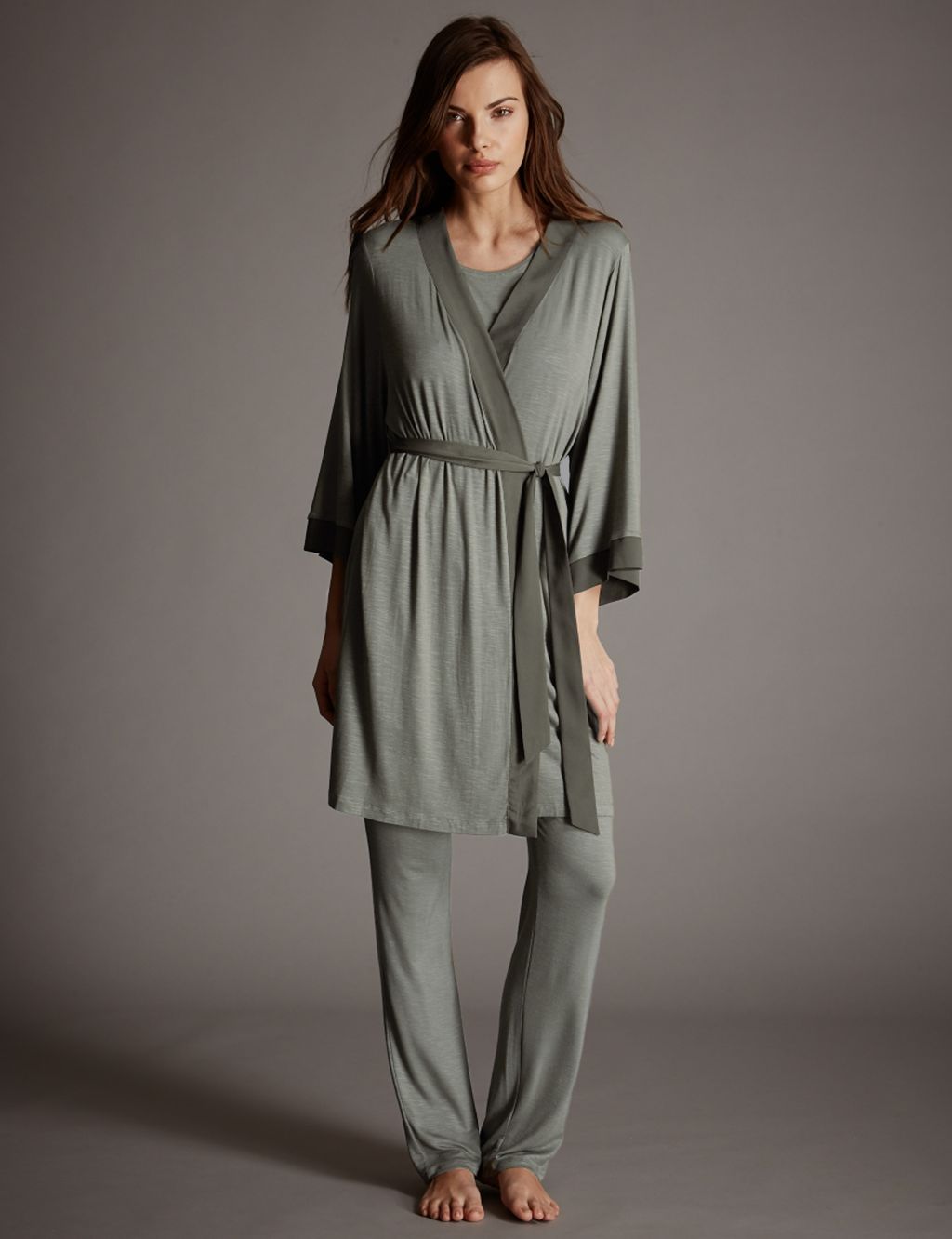Belted Wrap Dressing Gown 2 of 4