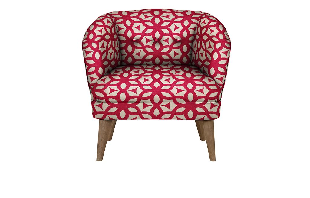 Benni Armchair Feiva Red - Self Assembly 1 of 1