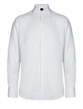 Best of British Luxury Pure Cotton Twill Oxford Shirt Image 2 of 6
