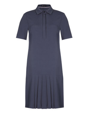 Best of British Pleated Hem Shirt Dress | M&S Collection | M&S