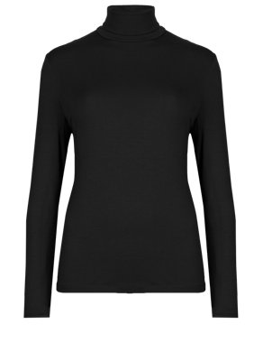 Best of British Polo Neck Top Image 2 of 4