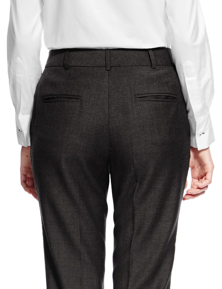Best of British Pure Wool Flat Front Trousers 5 of 5