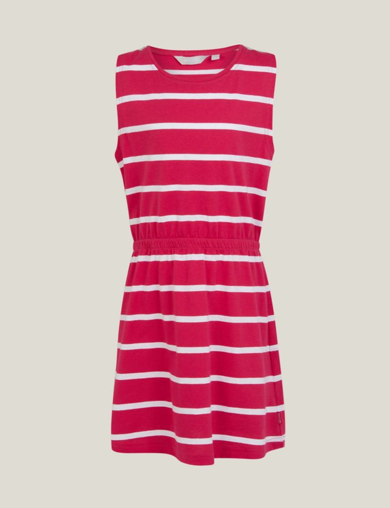 Beylina Cotton Rich Striped Dress (3-14 Yrs) 2 of 5