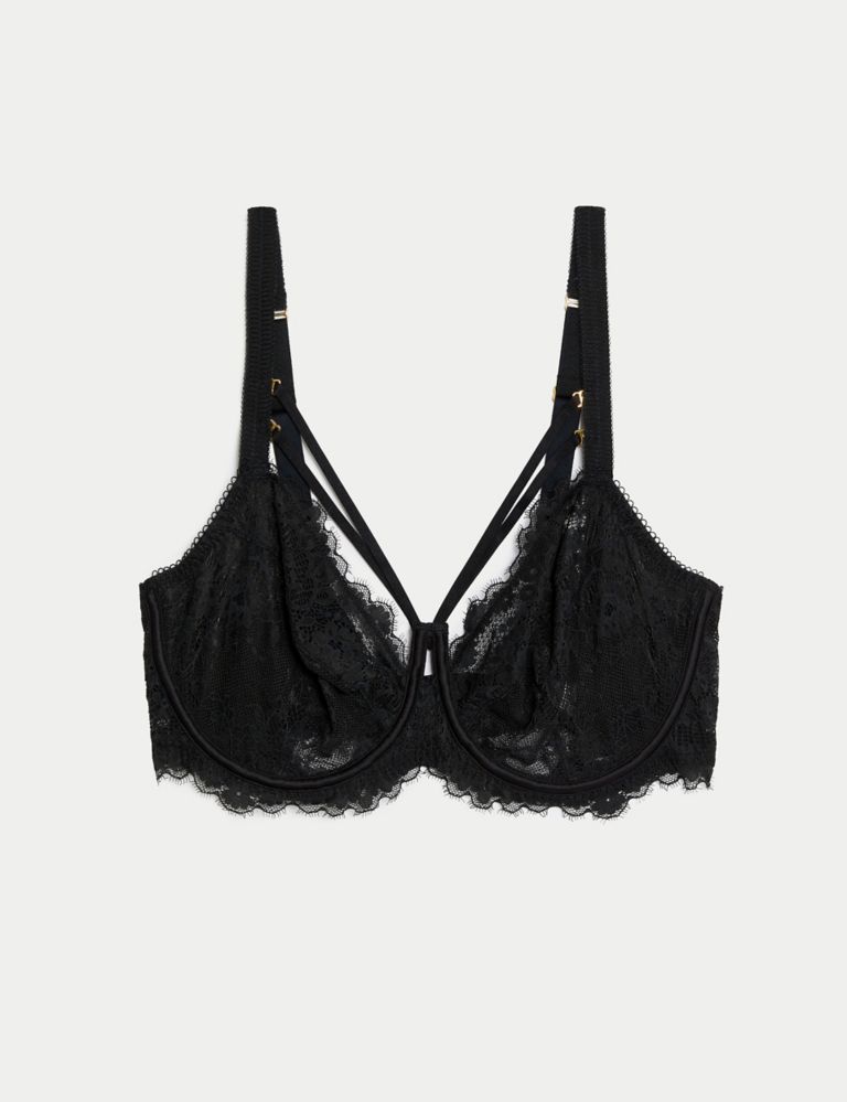 Bianca Lace Wired Balcony Bra F-H | Boutique | M&S