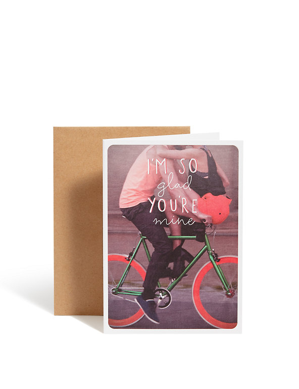 Bicycle Anniversary Card Image 1 of 2
