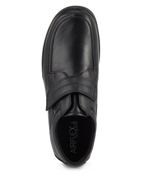 Big & Tall Airflex™ Leather Extra Wide Fit Riptape Slip-On Shoes Image 2 of 5
