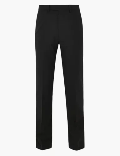 Big & Tall Black Regular Fit Suit Trousers 2 of 7