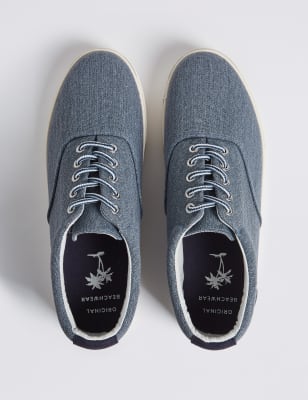 Wide fit clearance canvas shoes mens