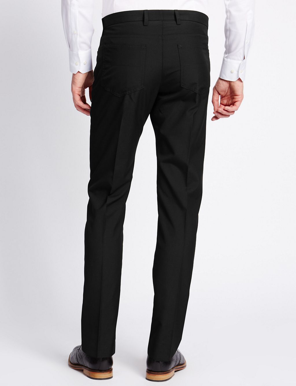 Big & Tall Flat Front Trousers 2 of 3
