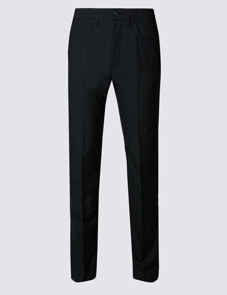Big & Tall Flat Front Trousers 2 of 3