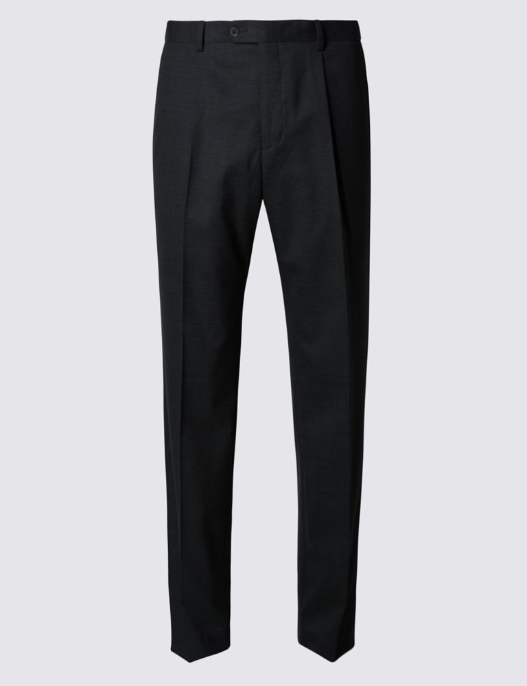 Big & Tall Luxury Pure Wool Trousers 2 of 3