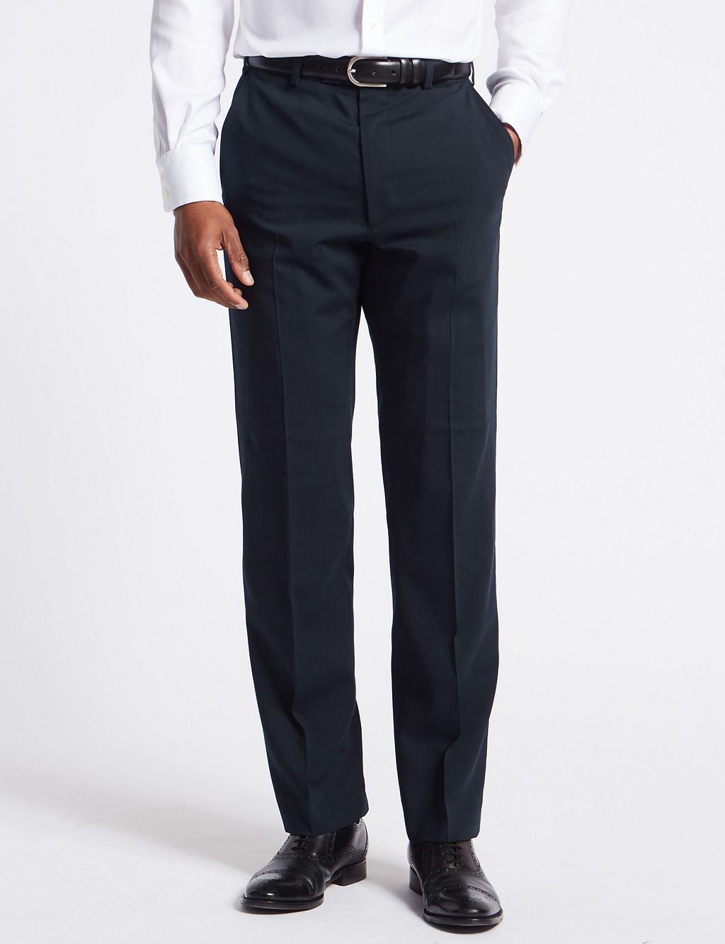 Big & Tall Navy Regular Fit Trousers 3 of 5