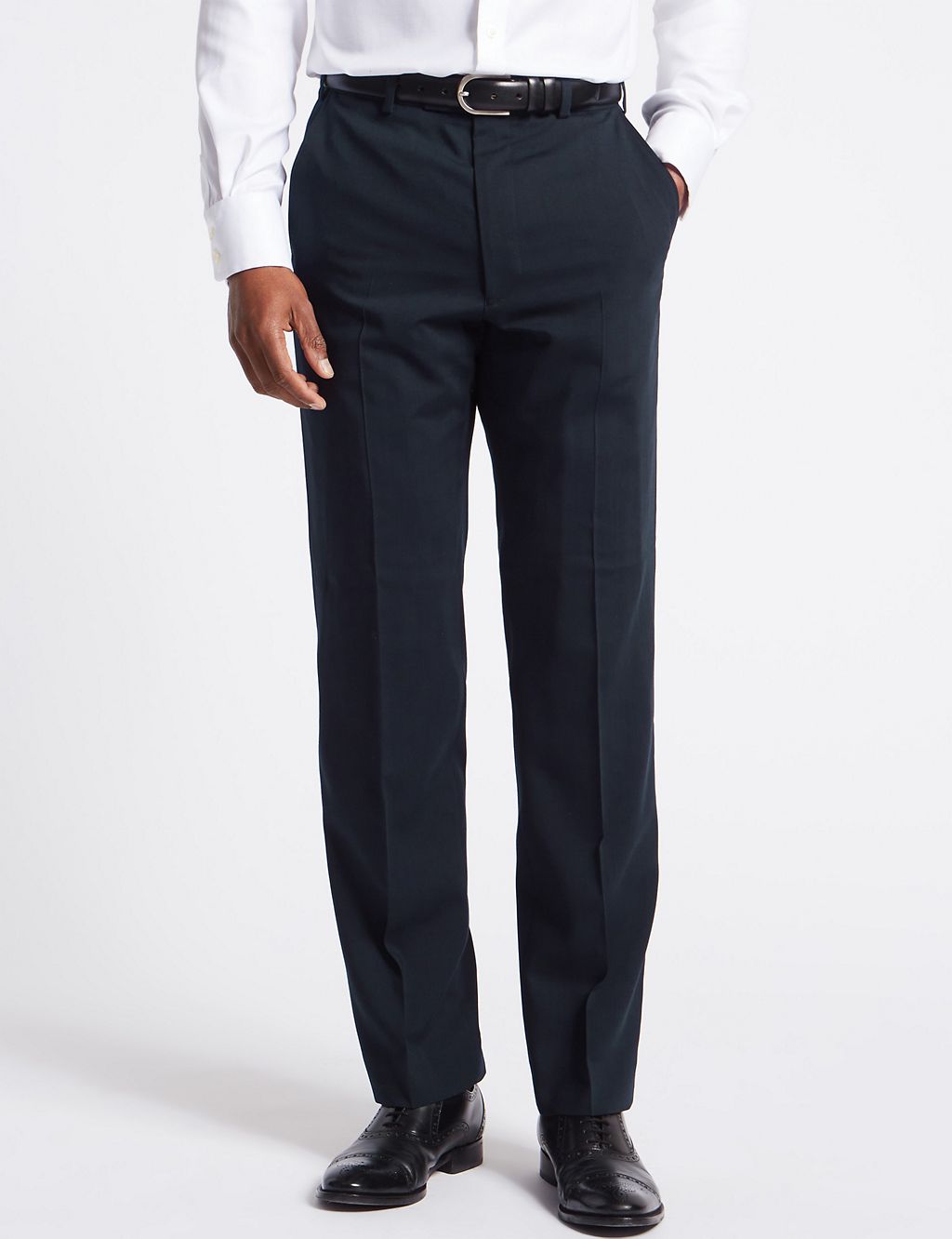 Big & Tall Navy Regular Fit Trousers 3 of 6