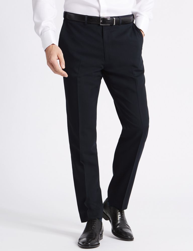 Big & Tall Navy Slim Fit Trousers 3 of 5
