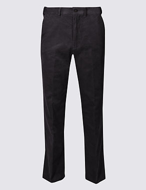 Big & Tall Pure Cotton Corduroy Trousers Image 2 of 4