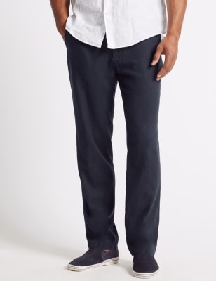 M&s big best sale and tall trousers