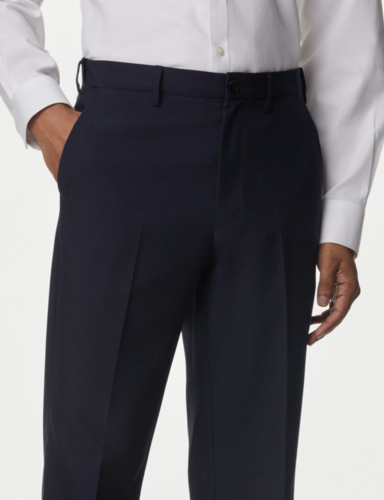 Big & Tall Regular Fit Trousers with Active Waist 3 of 8