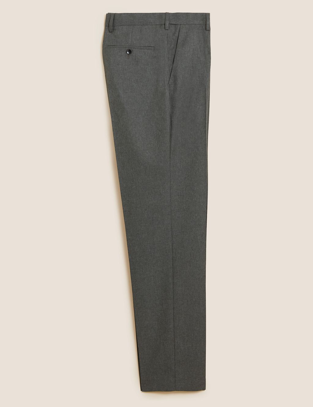 Big & Tall Regular Fit Trousers with Active Waist 1 of 6