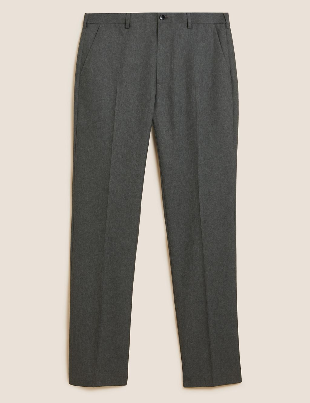 Big & Tall Regular Fit Trousers with Active Waist 6 of 6