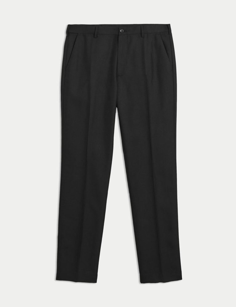 Big & Tall Regular Fit Trousers with Active Waist 2 of 7