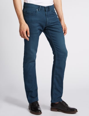 Slim Fit Stretch Jeans, M&S Collection