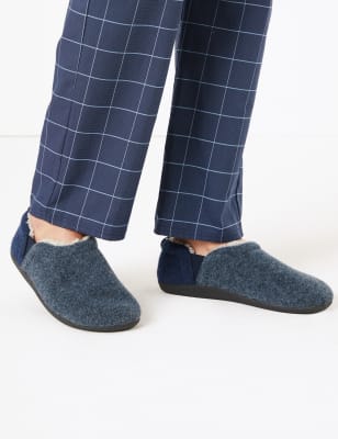 m&s bedroom slippers