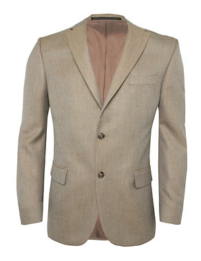 Big & Tall Soft Touch 2 Button Textured Jacket Image 2 of 6