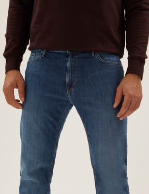 marks and spencer big and tall jeans