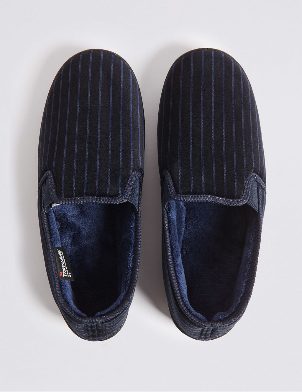 Big & Tall Striped Slippers with Freshfeet™ 4 of 6