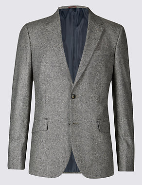 Big & Tall Textured Regular Fit Jacket Image 2 of 8