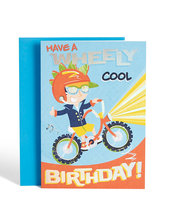 Bike Ride Birthday Card Image 1 of 2