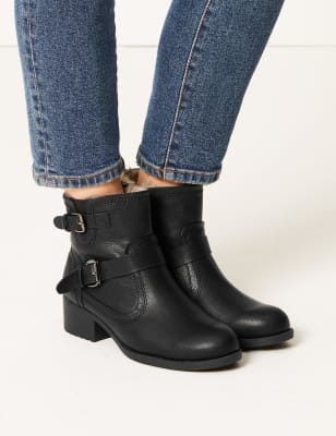 Ladies ankle boots at clearance m&s