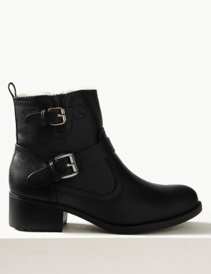 biker ankle boots