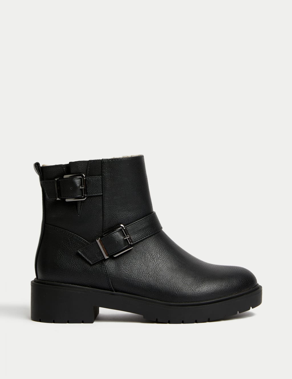Ankle boots buckle detail shop